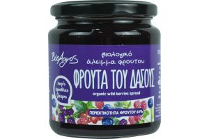Μαρμελάδα Φρούτα του Δάσους Χωρίς Ζάχαρη (Bio)