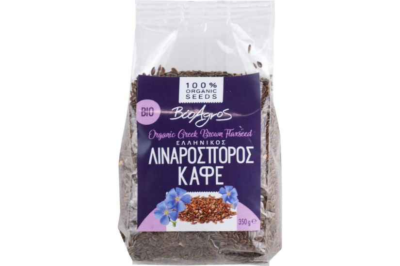 Λιναρόσπορος Καφέ Ολόκληρος Bio 500 γρ